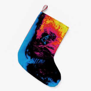 Meia De Natal Pequena pimenta e plástico silenciadas