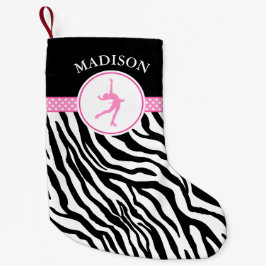 Meia De Natal Pequena Pique seu patinagem artística conhecido do