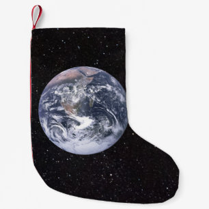 Meia De Natal Pequena Planet Earth Starry Sky