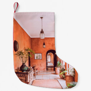 MEIA DE NATAL PEQUENA PLANTADORES COM PLANTA PERTO DA ÁREA RUG DENTRO