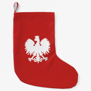 Meia De Natal Pequena Polska Eagle Christmas Stocks