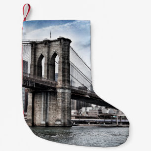 MEIA DE NATAL PEQUENA PONTE BROOKLYN DURANTE O DIA