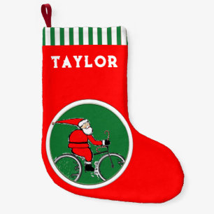 Meia De Natal Pequena Presente de Feriado de Ciclismo