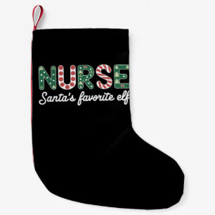 Meia De Natal Pequena Presentes do Dia da Enfermeira da Vida Favorita do