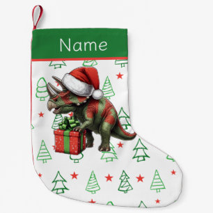 Meia De Natal Pequena Pterodactyl de Natal