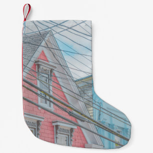 MEIA DE NATAL PEQUENA RED BRICK HOUSE