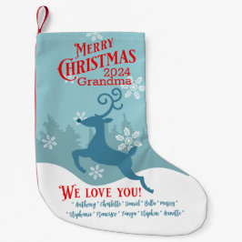 Meia De Natal Pequena Reindeer de Natal Personalizado Stocks