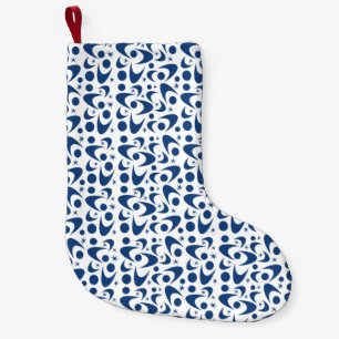 Meia De Natal Pequena Retro Hanukkah Boomerangs