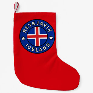 Meia De Natal Pequena Reykjavik Islândia