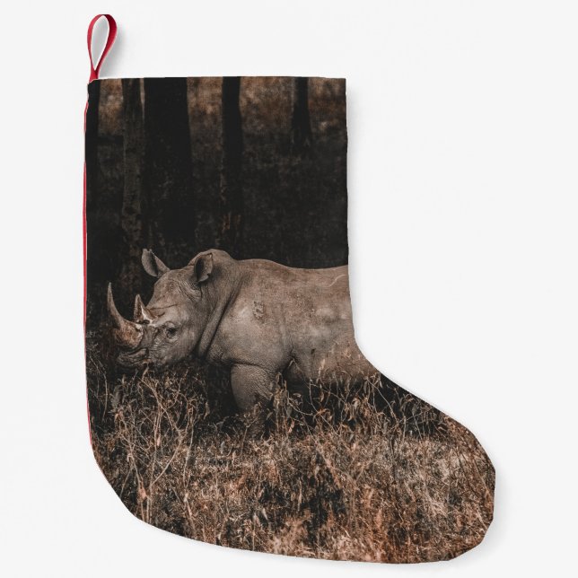 MEIA DE NATAL PEQUENA RHINO (Frente)