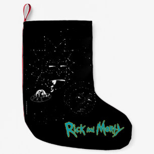 Meia De Natal Pequena RICK E MORTY™ Constelações