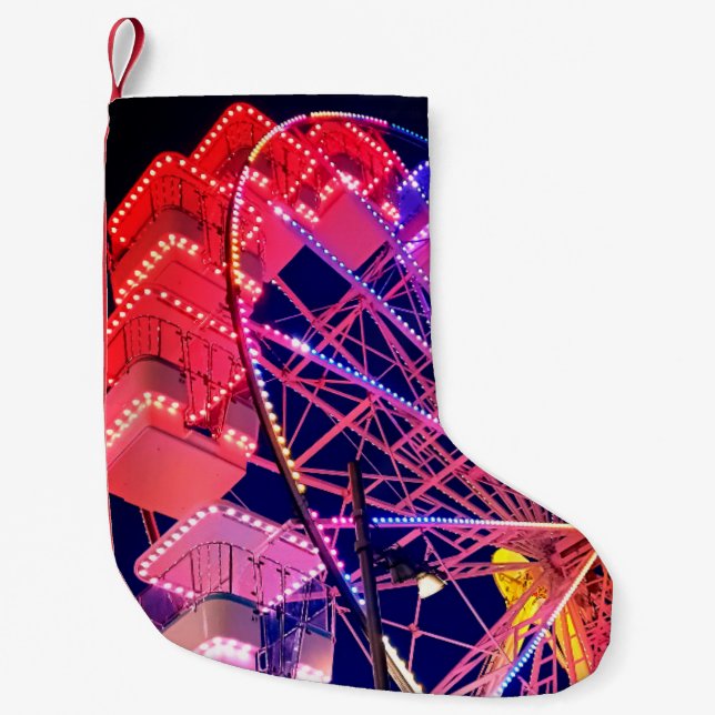 Meia De Natal Pequena roda-gigante (Frente)