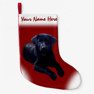 Meia De Natal Pequena Rosey Natal empilhando Cachorro Personalizado
