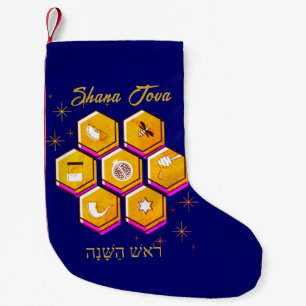 Meia De Natal Pequena Rosh Hashanah SHANA TOVA