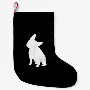 Meia De Natal Pequena Roupa de Inclinação de Cabeça de Bulldog Franc