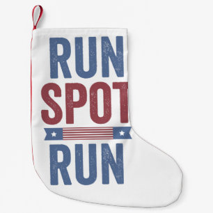 Meia De Natal Pequena Run Spot Run Presidente Eleição 2024