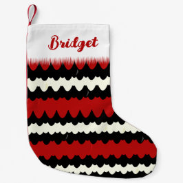 Meia De Natal Pequena Scarlet Kingsnake Strike