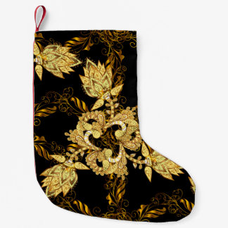 Meia De Natal Pequena Seamless oriental ornament in the style of baroque