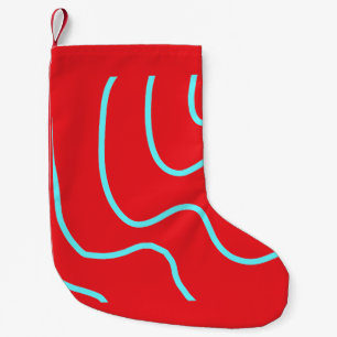 Meia De Natal Pequena Simples elegante personalizado feliz Natal
