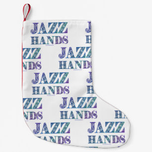 Meia De Natal Pequena SlipperyJoe's musical da Broadway Jazz Hands queer