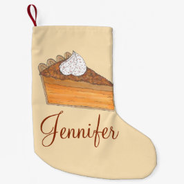 Meia De Natal Pequena Sobremesa de Natal de Batata Doce Personalizada