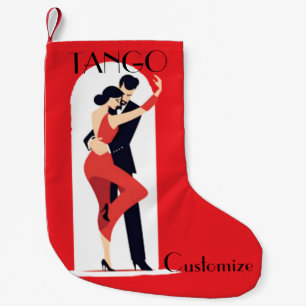 Meia De Natal Pequena Tango Dancers Thunder_Cove