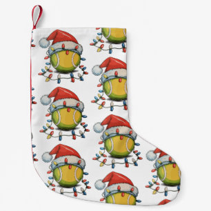 Meia De Natal Pequena Tênis Natal Xmas Luz Santa Hat Esportes