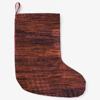 Meia De Natal Pequena Textura de madeira escura usada para fazer fundos.