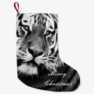 Meia De Natal Pequena Tigre