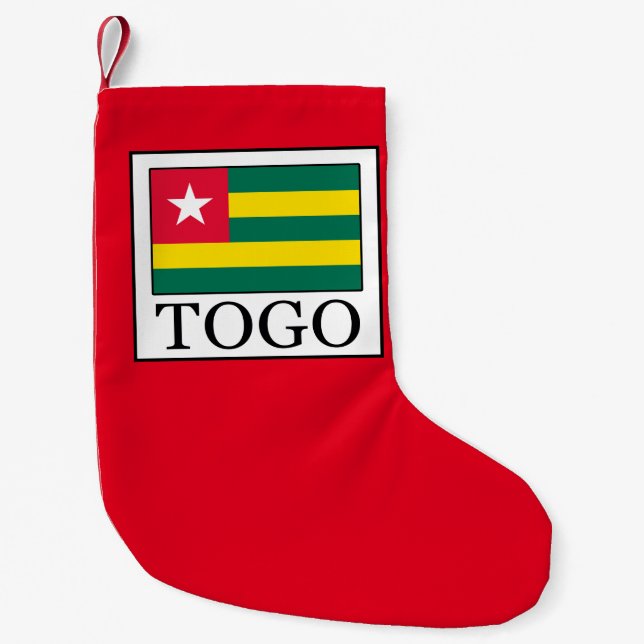 Meia De Natal Pequena Togo (Frente)