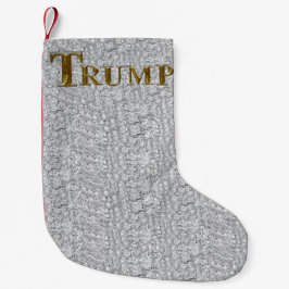 MEIA DE NATAL PEQUENA TRUMP