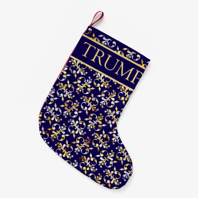 MEIA DE NATAL PEQUENA TRUMP (Frente (Pendurada))