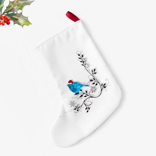 Meia De Natal Pequena Um Natal para Bluebird (Criador carregado)