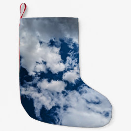 Meia De Natal Pequena Uma espiral de nuvens