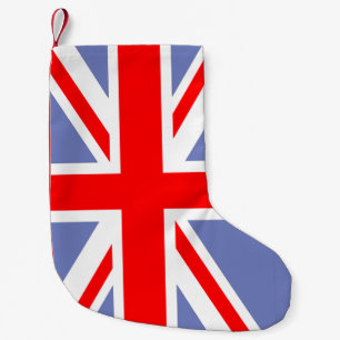 Meia De Natal Pequena Union Jack