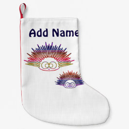 Meia De Natal Pequena Urchins Cotovelos