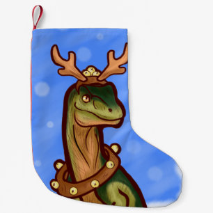 Meia De Natal Pequena Veloci-rena