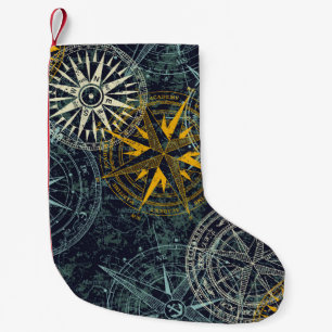 Meia De Natal Pequena Vintage vintage, vintage, da rede de energia eólic