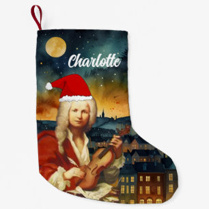 Meia De Natal Pequena Vivaldi Christmas