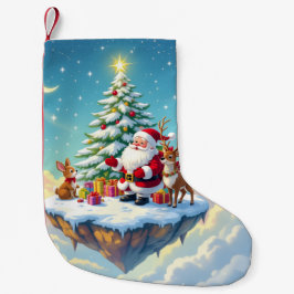 Meia De Natal Pequena „Weihnachtliche Harmonie“