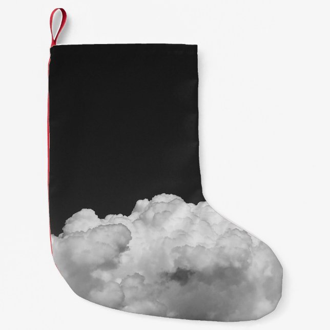 MEIA DE NATAL PEQUENA WHITE CLOUD (Frente)