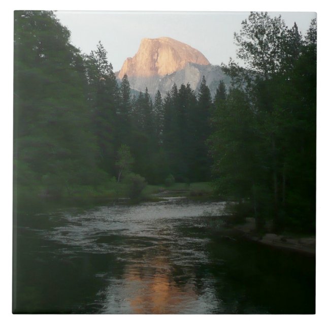 Meia Dome Sunset no Parque Nacional de Yosemite (Frente)