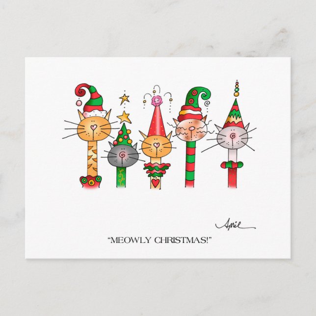 MEIA NATAL! Cartão Postal (Frente)