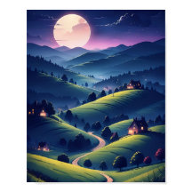 Meia-noite uma bela poster