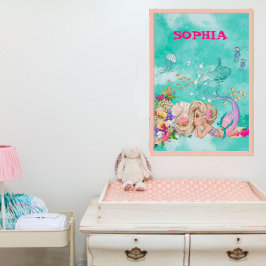 Meia-sereia, Cabelo Claro, Poster