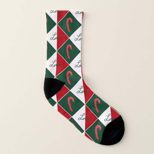 Meias Amor e Bengalas de Natal (Esquerda - Interior)