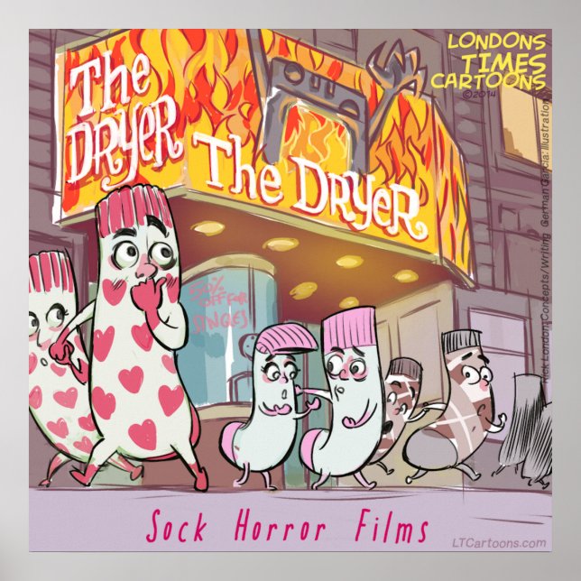 Meias Assustadora Filmes Com Poster brilhante Prem (Frente)