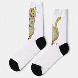 Meias Cat-O-Lanterna