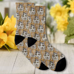 Meias Custom Pet Photo Personalized<br><div class="desc">Upload a photo and easily create your personalized photo pattern socks. You can TRANSFER this DESIGN on other Zazzle products and adjust it to fit most of the Zazzle items. You can also click CUSTOMIZE FURTHER to add, delete or change details like background color, text, font, or some graphics. Thank...</div>