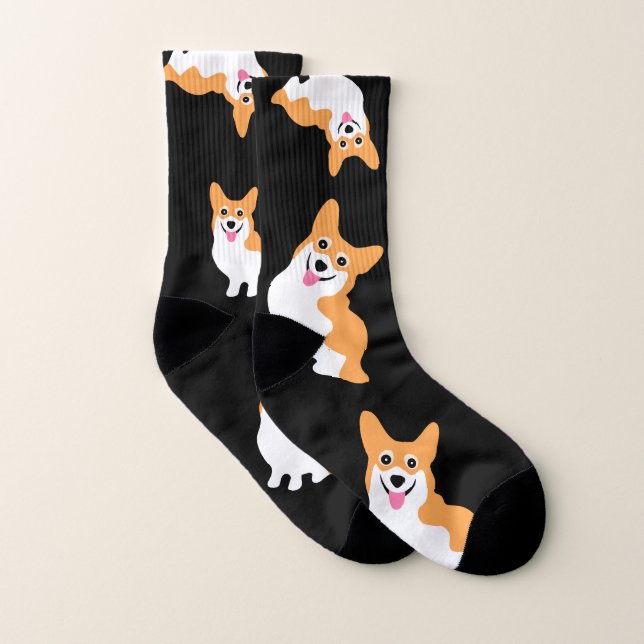 Meias de Corgi Cute (Par)